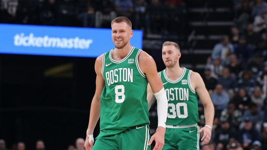 Karalis: His return from absence shows Boston must protect Porzingis at all costs taken at BSJ Headquarters (Celtics)